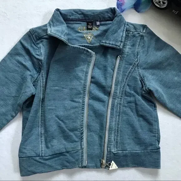 Guess Chambray Jacket and Cat & Jack Bolero New Bundle for Girls 12M - Picture 5 of 16